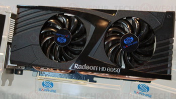SSapphire HD 6950 obtained 2 GB GDDR5 